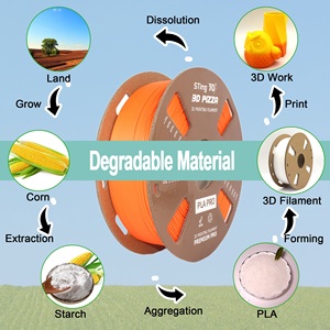 Sting3d cầu vồng filament PLA cộng với cầu vồng 1.75mm 1kg cầu vồng PLA + Filament 3D in ấn Filament - Product Image 2