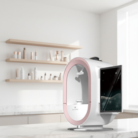Machine d'analyse de la peau du visage 3D AI intelligente Visia, scanner miroir magique LED 4K HD pour usage en clinique et en spa