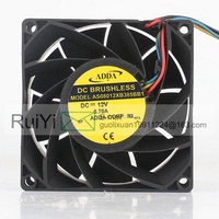 Original Taiwan ADDA 5V 24V 48V DC12V 5.70A AC EC 8038 80X80X38MM 8CM Violent Server Inverter 4-wire AS08012XB385BB1 Ventilateur de refroidissement