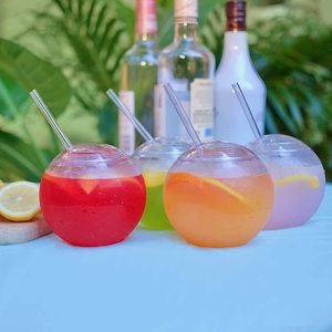 Gobelets à boule en <span class=keywords><strong>plastique</strong></span> réutilisables de 15 oz pour les fournitures de fête, gobelets à smoothie transparents pour <span class=keywords><strong>milkshake</strong></span> - Product Image 6