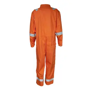 Arancione ritardante di Fiamma di sicurezza lavoratori uniforme per la costruzione