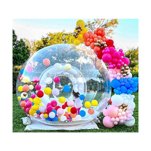 Carpa de burbuja inflable para decoración de bodas, casa de globos de burbujas transparentes, para fiesta de cumpleaños - Product Image 6