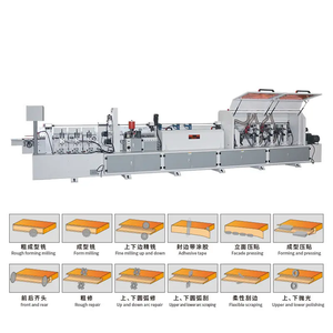 Eterne F371 j Machine à plaquer les chants en PVC à profil souple Machine à plaquer les chants multifonctionnelle - Product Image 6