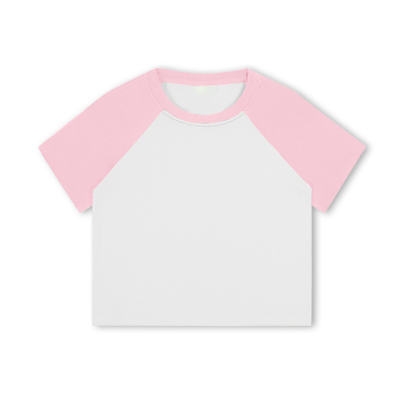 即日発送 Shop Our T-shirts Crop Women's Sleeve Raglan Logo Custom トップス
