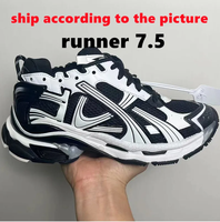 Chaussures de sport décontractées pour hommes, de luxe haut de gamme, avec empeigne en maille, rehaussantes, à lacets, style rétro sportif, à semelle épaisse, légères, de créateur