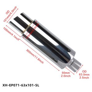 Vente Directe Usine Système d'Échappement à Performances Améliorées <span class=keywords><strong>Silencieux</strong></span> à Chambre Accordée Tuyau d'Échappement Robuste - Product Image 6