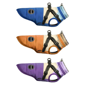 Cappotto Invernale Flessibile Personalizzato per Cani <span class=keywords><strong>da</strong></span> Servizio, Giacca Impermeabile con Imbracatura, Supporto OEM ODM per Aziende Internazionali di Commercio Animale - Product Image 1