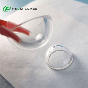 FELIX OEM เลนส์ครอบโดมแบบครึ่งวงกลม CaF2/IR/ สำหรับงานอินฟราเรด ขนาดเส้นผ่านศูนย์กลาง 75 มม. หนา 3 มม. พร้อมเคลือบป้องกันแสงสะท้อน - Product Image 4