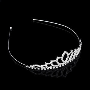 <span class=keywords><strong>Diadème</strong></span> couronne avec strass en cristal, pour fête d'anniversaire, prix de gros d'usine, idéal comme cadeau - Product Image 5