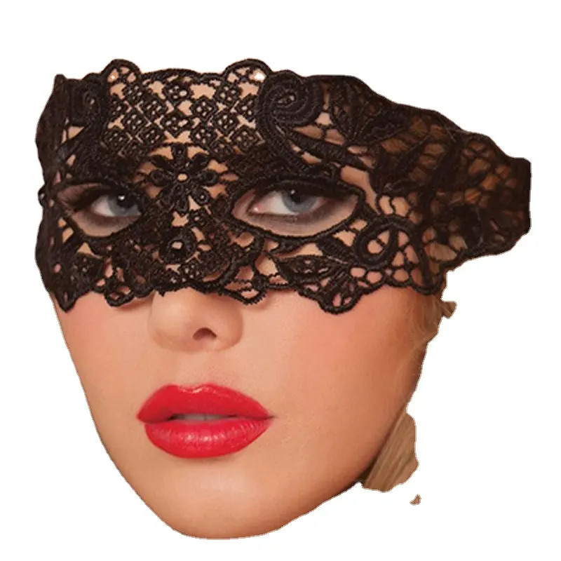 1PCS Eye Mask Women Sexy Lace Venetian Mask For Masquerade Ball Halloween Cosplay Party Masks Female Fancy Dress Costume Masque