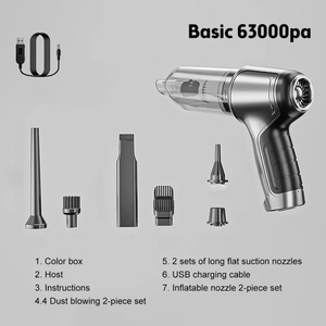 Smart <b>Mini</b> Portable Battery Powered Brushless Motor <b>Vacuum</b> <b>Cleaner</b> for Car - Product Image 6