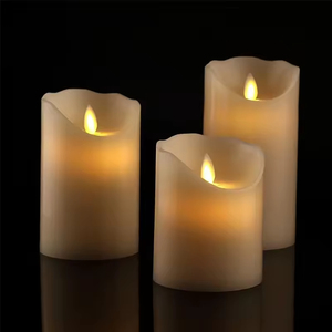 <span class=keywords><strong>Led</strong></span> Không Khói Ấm Trắng Nhấp Nháy Trụ Cột Nến Cho Trang Trí Nội Thất Đảng Cho Lễ Hội Giáng Sinh Đám Cưới Halloween Ramadan - Product Image 5