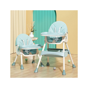 HOWAWA H8847 Chaise haute portable en plastique au <span class=keywords><strong>design</strong></span> moderne pour bébés et enfants de 6 mois à 6 ans, pour la salle à manger/la cuisine, le salon - Product Image 1