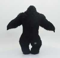 Costume de Mascotte Gonflable Gorille en Fourrure Personnalisable pour Adulte, Idéal pour Fêtes Cosplay et Événements – Vente Chaude en Gros