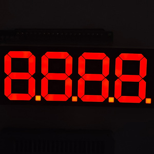 Ánh sáng màu đỏ 4 chữ số <span class=keywords><strong>1</strong></span> inch bảy đoạn dẫn hiển thị module cho thông tin công cộng Bảng hiển thị - Product Image 2