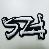 Broderie de lettres, presse à chaud, logo personnalisé 3D, badges brodés, patch à coudre, à repasser sur les vêtements, patch tissé, broderie complète