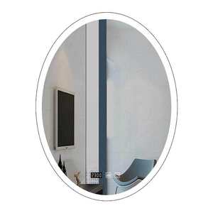 <span class=keywords><strong>Espejo</strong></span> de baño de maquillaje LED ajustable <span class=keywords><strong>con</strong></span> <span class=keywords><strong>espejo</strong></span> inteligente de Hotel <span class=keywords><strong>con</strong></span> lente luminosa para decoración de inodoro - Product Image 1