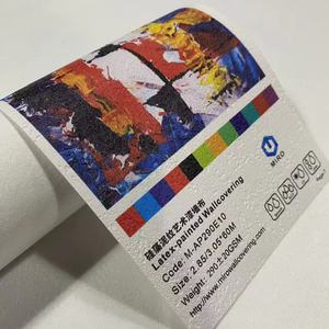 Papier peint <span class=keywords><strong>mural</strong></span> imperméable pour cuisine, pré-collé, blanc, imprimable, non tissé, compatible UV/Latex/Eco-Solvent - Product Image 2