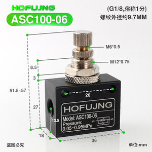 Vanne de régulation pneumatique unidirectionnelle ASC-06/08/10/15 à haut débit, commande électrique, sécurité pour gaz, vanne de régulation RE-01/02 - Product Image 3