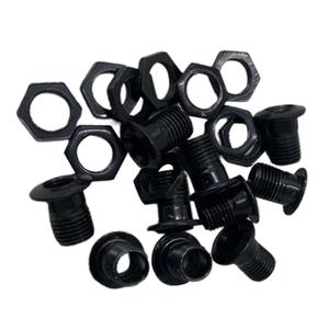10x presa d'aria nera con guarnizioni impostata per accessori a percussione 1/2 \ "filtro per tamburo a ingranaggi - Product Image 5