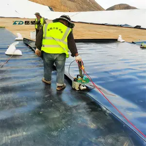 Geomembrana impermeabilizante para forro de barragem, aterro, forro de reservatório de água para mineração