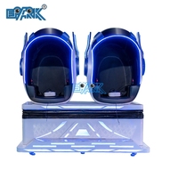 Silla de realidad Virtual con gafas de realidad Virtual, sillón de cine 9d con 2k Vr, 2 asientos de fábrica