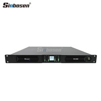 Amplificateur de puissance audio de scène extérieur professionnel 4 canaux format 1U classe D 2000W