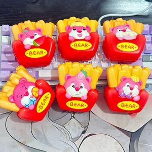 ของเล่นบีบหมีทอด บรรเทาความเครียด สำหรับเด็ก ตกแต่งโต๊ะทำงาน ใช้ได้ทั้งเด็กชายและเด็กหญิง อายุ 2 ถึง 4 ปี - Product Image 3