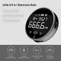 Règle numérique rechargeable, petit outil de mesure intelligent, ruban à mesurer électronique de 324 pieds, écran LCD, mesure métrique, haute précision
