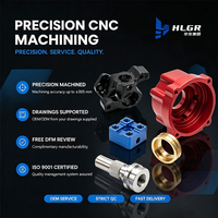 HUALONG Fabrication sur mesure en petites séries de pièces usinées CNC en aluminium, acier inoxydable, laiton, usinage par tournage et fraisage, usine OEM