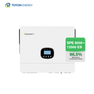 <span class=keywords><strong>Growatt</strong></span> <span class=keywords><strong>SPF</strong></span> 10000ES 10KW Onduleur solaire hors réseau monophasé 93% d'efficacité 80A Sortie Onde sinusoïdale pure pour usage domestique - Product Image 1