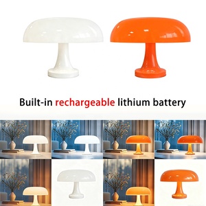 Creative Mushroom <b>LED</b> <b>Table</b> Lamp Minimalist Nordic Bedside <b>Light</b> Stylish Decor Desk Lamp For Home Interior Cafe Decor - Product Image 1
