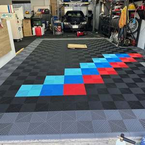 Carrelage de garage en plastique à emboîter Carrelage de carrelage industriel à usage intensif Garages de sol - Product Image 5