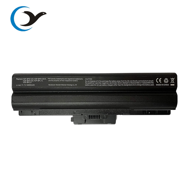 BPS21 Wholesale Rechargeable A-grade Li-ion Batteries VGP-BPS21 VGP-BPS21A for Sony VGP-BPS21B BPL21 Laptop Battery