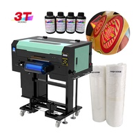 Printer Label 3D 3T U301H untuk Bahan Gulungan 300mm dengan Kecepatan Tinggi untuk Produk Kulit dan Interior Mobil