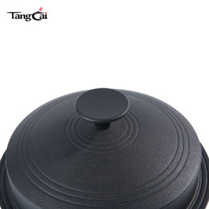 Olla de Hierro Tradicional Coreana Personalizada, <span class=keywords><strong>Caldero</strong></span> para Arroz, Olla de Hierro Fundido para Bibimbap, Tazón Redondo para Arroz, Olla Individual para Servir - Product Image 5