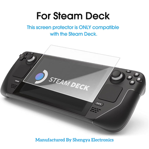 Fabricant OEM ODM, protecteur d'écran en verre trempé HD transparent pour console de jeu Steam Deck, film protecteur d'écran anti-rayures - Product Image 3