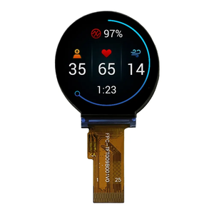Pantalla LCD TFT Redonda de 0.9 Pulgadas de Alta Resolución para Electrónica de Consumo - Product Image 3
