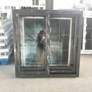 High quality Modern energy saving <strong>cheap</strong> <strong>roof</strong> aluminum window 48x36 sliding window with fiberglass screen for apartment - Product Image 4