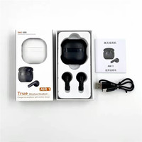 Écouteurs sans fil AIR1 TWS Bluetooth, oreillettes intra-auriculaires stéréo pour sport, étanches avec boîte de charge micro pour Xiaomi,iPhone