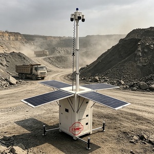 Torre de Seguridad CCTV Solar Fuera de la Red con Controlador MPPT y Batería de Gel para Activos Remotos - Product Image 4