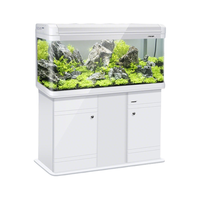 Accessoires pour aquariums, aquarium européen de luxe de 100 gallons, armoire en bois massif, aquarium en verre, ensemble complet