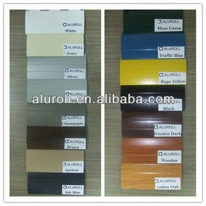 Persiana enrollable rellena <span class=keywords><strong>de</strong></span> espuma <span class=keywords><strong>de</strong></span> aluminio <span class=keywords><strong>de</strong></span> 39mm, moderna Puerta <span class=keywords><strong>de</strong></span> listón con persianas <span class=keywords><strong>de</strong></span> ventana <span class=keywords><strong>de</strong></span> aluminio, accesorio <span class=keywords><strong>de</strong></span> puerta pivotante, 1 año <span class=keywords><strong>de</strong></span> garantía - Product Image 5