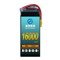 Drone Quadricoptère Personnalisable MG avec Batterie au Lithium Rechargeable 16000 mAh 4S 14.8V 90C 800 Cycles -40-60