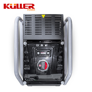 認証済みポータブル産業用ディーゼル4ストロークスターター発電機、50/60Hz周波数、14.2A電流、オープンフレームリコイルスタートシステム - Product Image 4