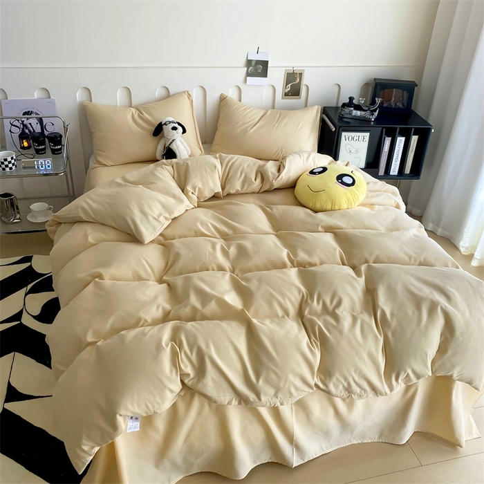 Couleur unie - camel clair