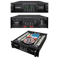 41100 Sınıf H 4 Kanallı 3U Stereo Güç Amplifikatörü 1100W Sahne Kullanımı İçin Yüksek Güç, Metal Gövde ve 4 Ohm Empedans