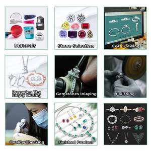 ต่างหูแบบห้อย Starsgem 10k 14k ประดับเพชรแล็บครีเอท ต่างหูแบบห้อยระย้า ทรงกลม น้ำหนัก 0.5 กะรัต ต่างหูทอง 14k - Product Image 5