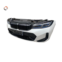 Utilizado para BMW Serie 3 G20 G21 nuevo deporte 320i 325i accesorios de montaje de parachoques delantero de coche, faros delanteros usados, kit de carrocería G20