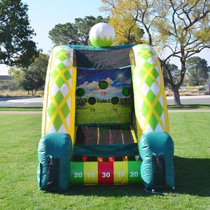 Jeu de baseball gonflable commercial avec souffleur, en PVC vinyle, multi-cibles, pour intérieur et extérieur, idéal pour la location – Vente directe usine - Product Image 2